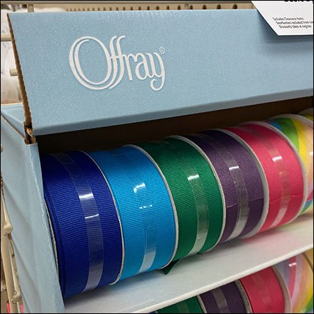 Offray Double-Wide Ribbon PowerWing Display