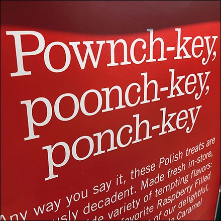 Polish Paczki Defined Promo Sign