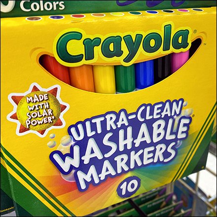 Crayola Powdercoated Metal-Plate Scan Hook