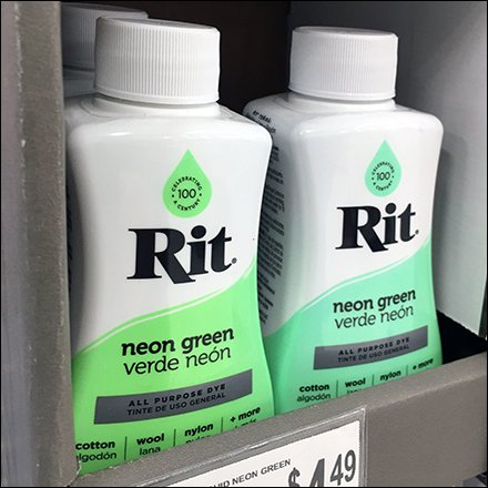 Rit Designer-Color Dye PowerWing Display
