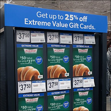Master Gift Card Assortment Display