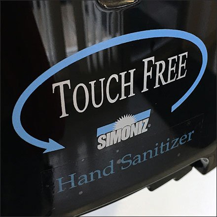Simonize Branded Touch-Free Hand Sanitizer