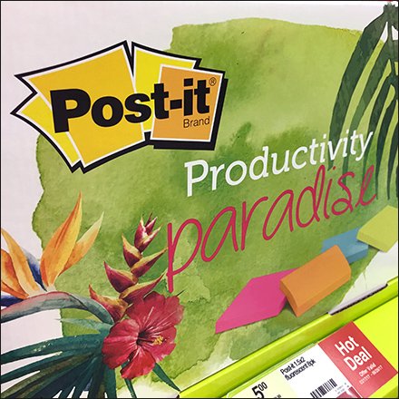 Post-It Productivity Paradise Alliteration