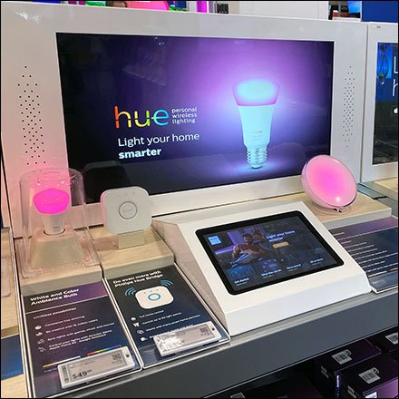 Hue Smart-Lighting Custom Display