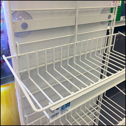 Cooler Suction-Cup Side-Saddle Rack 