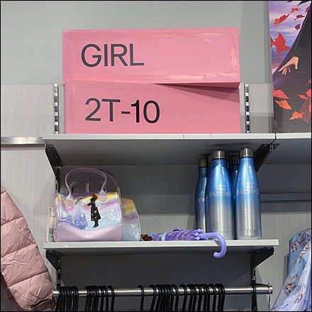 H+M Girl's Sizes Dimensional Sign