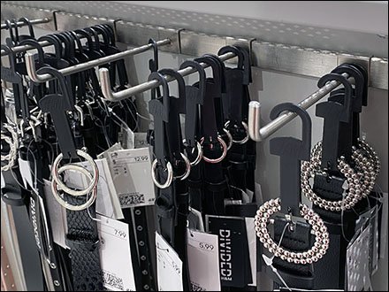 H&M Inline Bar-Mount Belt Hooks