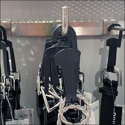 H&M Inline Bar-Mount Belt Hooks