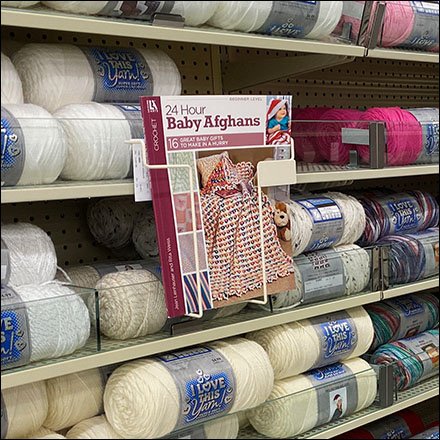 Inline Yarn Aisle Merchandising