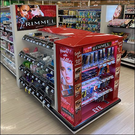 Rimmel Edge-Your-Look Peninsula Endcap