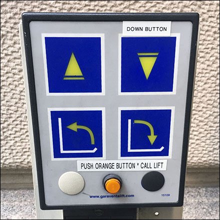 Sidewalk Handicapped Elevator Call Button