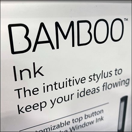 Bamboo Stylus Countertop Display
