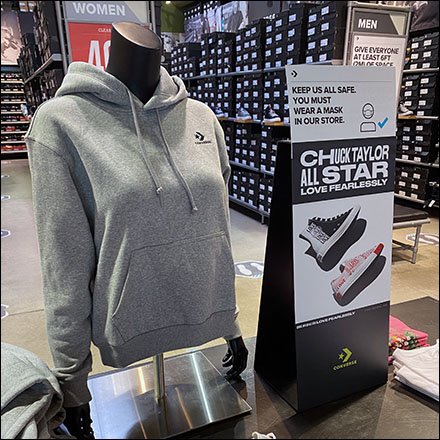 Converse Chuck-Taylor Forward-Facing Display
