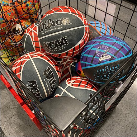 Wilson NCAA Open-Wire Square Bulk BinWilson NCAA Open-Wire Square Bulk Bin