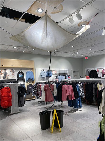 Ceiling Diaper Emergency Response