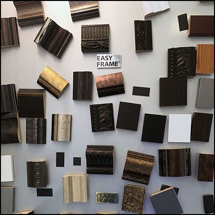 Magnetic Frame Random Sample Display