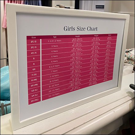 Polo-Ralph-Lauren Girls-Size Chart Median-Sign