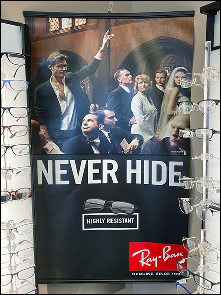 Ray-Ban Never Hide Lifestyle Poster