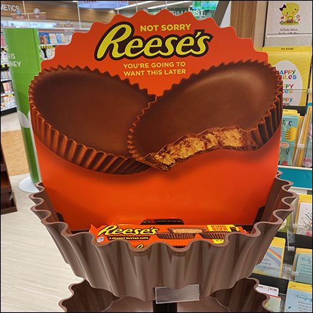 Reese's Peanut-Butter-Cup Tower Display