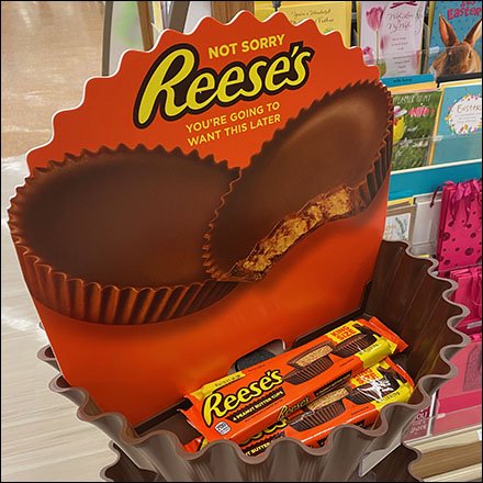 Reese's Peanut-Butter-Cup Tower Display