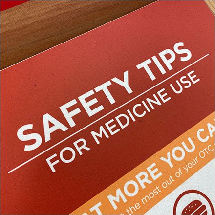 Inline Safety-Tips Medicine Display