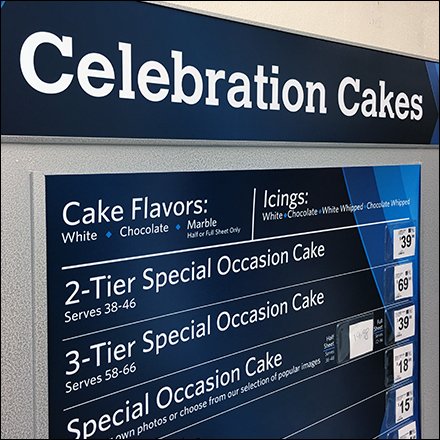 Self-Service Decorated Cake Order Station