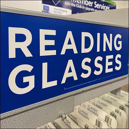 High-Capacity Reading Glasses Floor Rack
