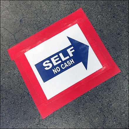 Self-Checkout Keep-Right Floor Graphic