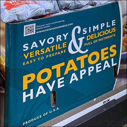 Potatoes Have Appeal QR-Code Display