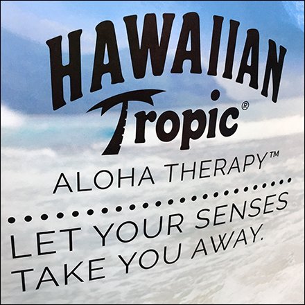 Aloha-Therapy Hawaiian-Tropic Checkout Display