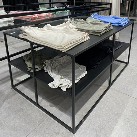 H&M Large Through-Truss Table Display