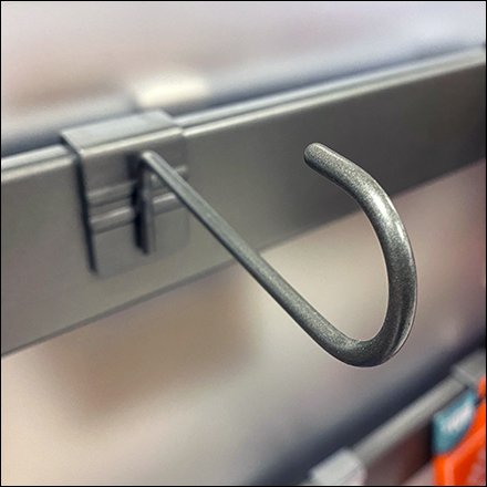 Kohl's Gift-Card Bar-Mount J-Hook Design
