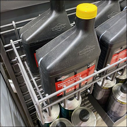 Grab-And-Go Powerwing Slatwire Basket