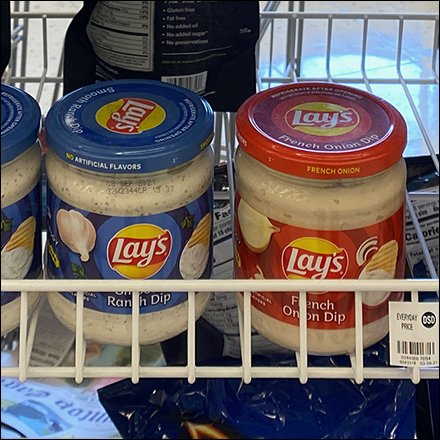 Lays Ranch-Dip Wire-Shelf Merchandising
