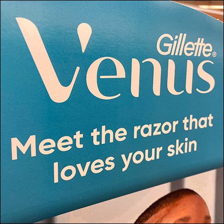 Love-Your-Skin Venus Razor Corrugated Tower