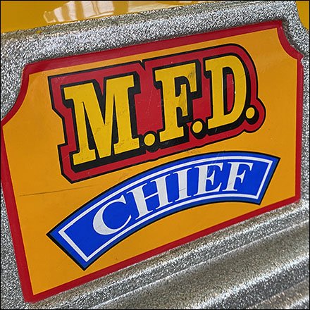 Coin-Operated Kiddie Fire-Truck Ride