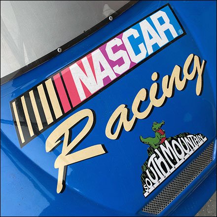 Coin-Operated Kiddie NASCAR Ride