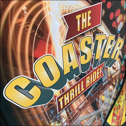 Coin-Operated Kiddie Rollercoaster Ride