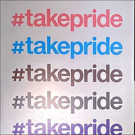 #TakePride Mannequin Visual Merchandising