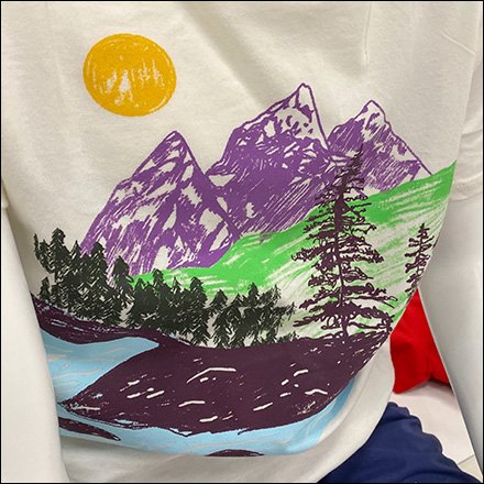 Play-All-Day Comfort Tee Display