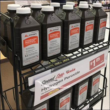 Hydrogen Peroxide Display Chemistry