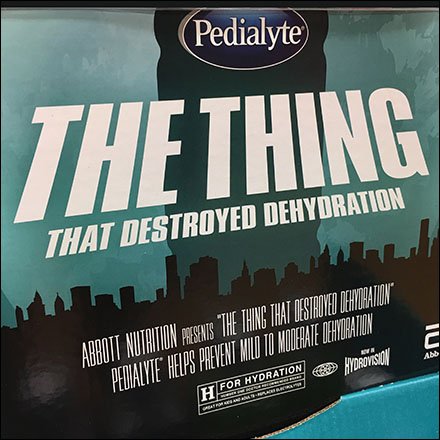 Pedialyte Dehydration Destroyer Display
