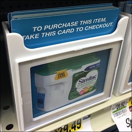 Similac Miniature Pick-Card Holder Outfitting