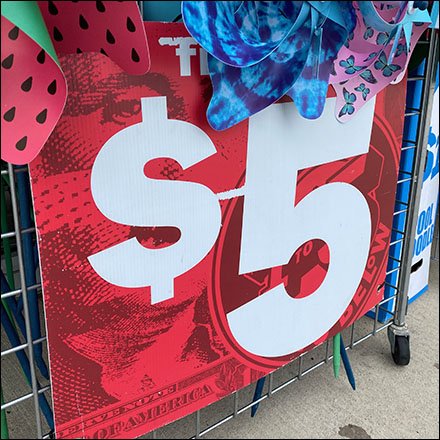 Sidewalk Pinwheel Promotion Par Excellence
