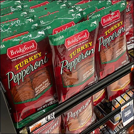Bridgford Pepperoni Half-Height Rack