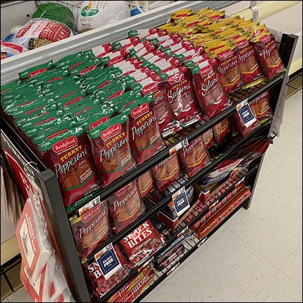 Bridgford Pepperoni Half-Height Rack