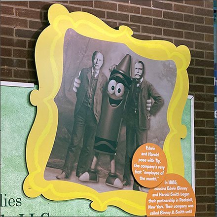 Crayola Historic Introduction Poster
