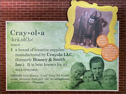 Crayola Historic Introduction Poster