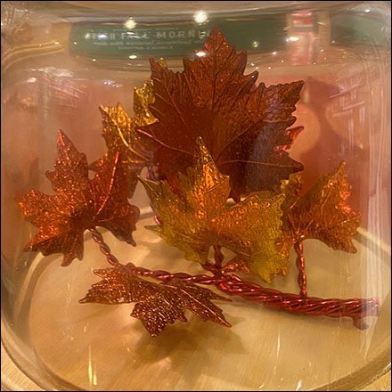 Leafy Fall-Fresh Candle Props