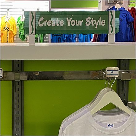 Crayola Create-Your-Style In-Line Display